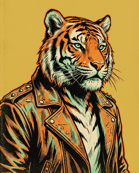 Rebel Roar Tiger Print
