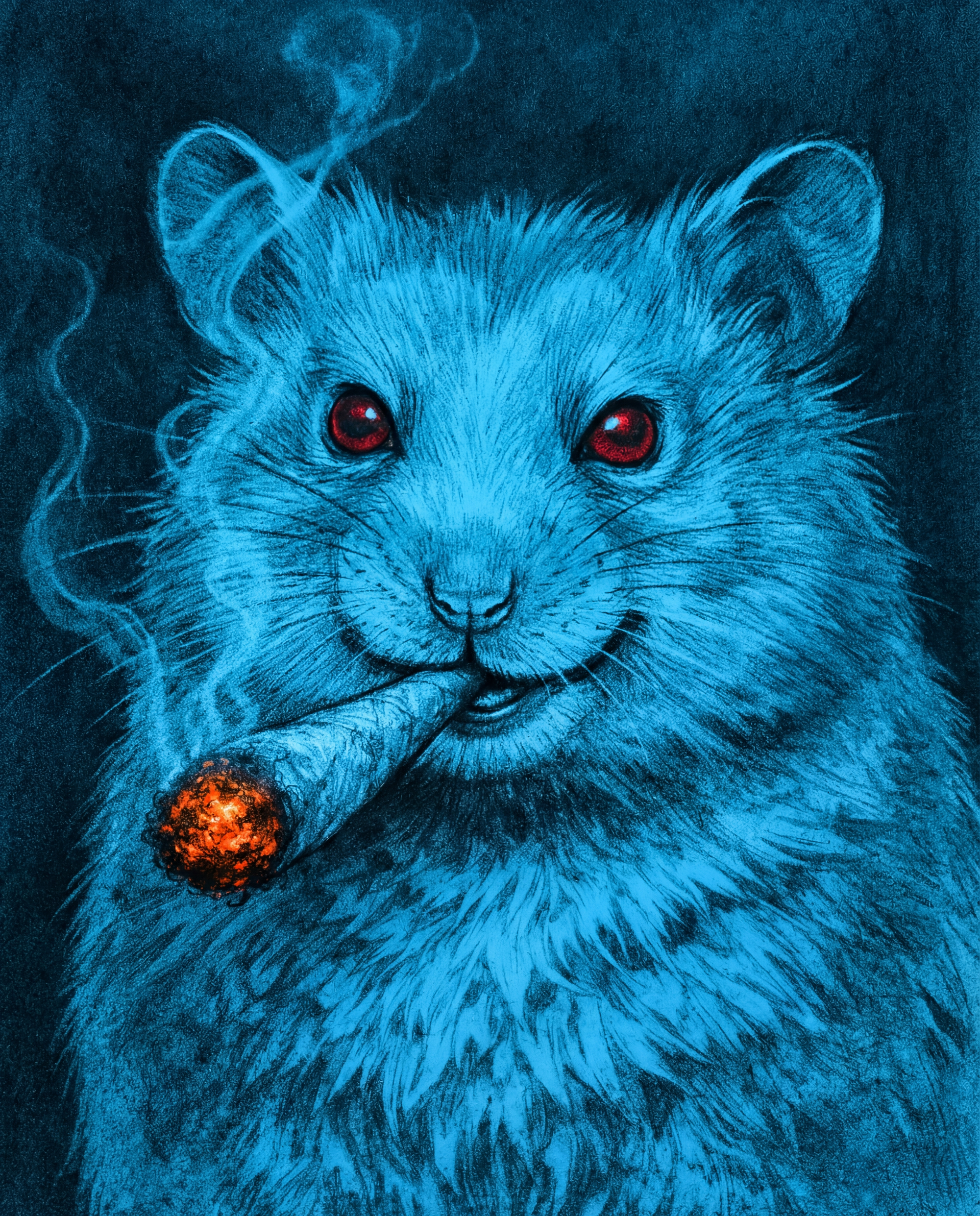 Blue Hamster