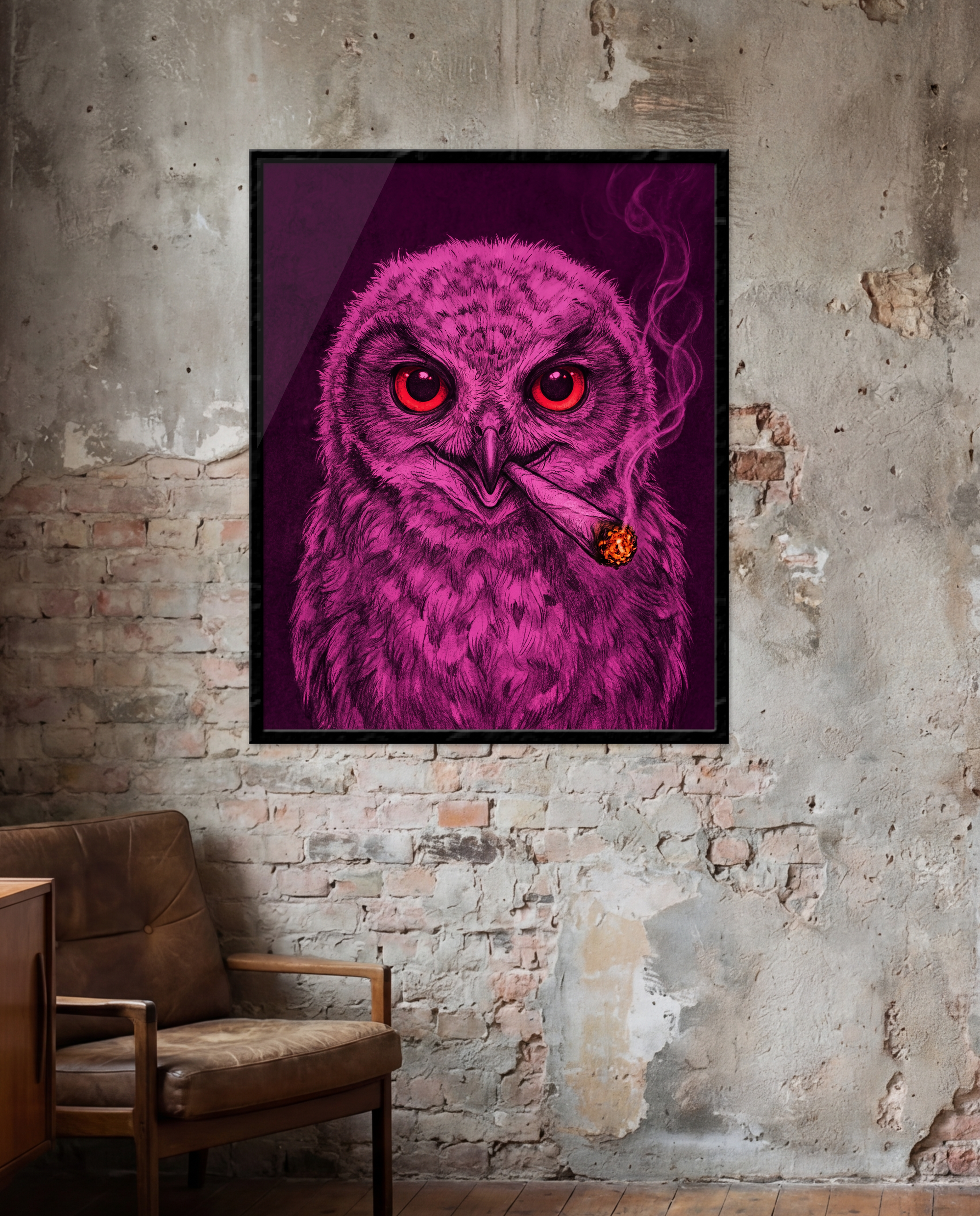 Purple Owl