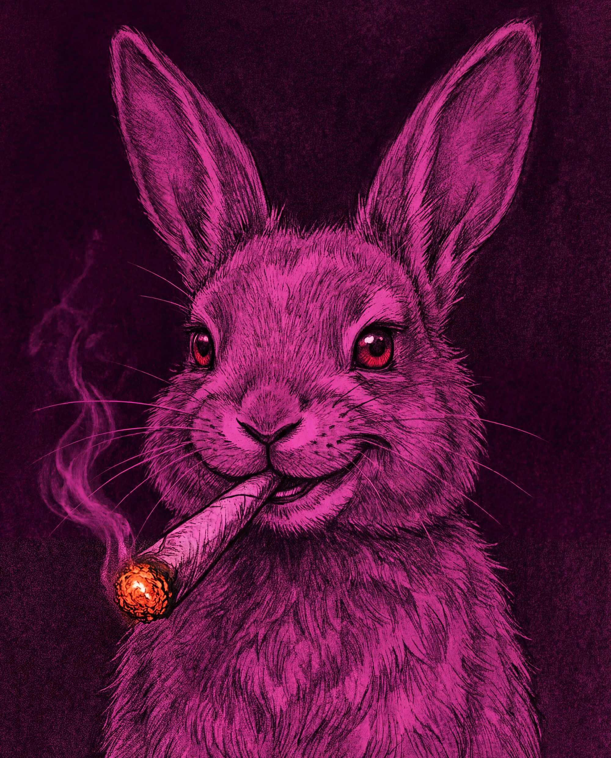Purple Bunny